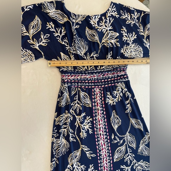 Lilly Pulitzer Size Small Reversible Parigi Boat Neck Maxi Dress - Picture 14 of 17